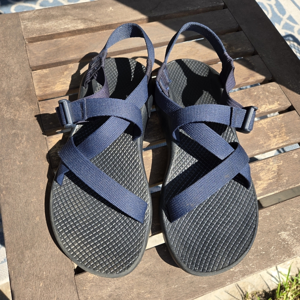Chacos Z1 Classic Navy Blue Sandal size 9